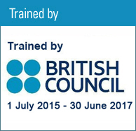 Trained by British Council July 2009~June 2011